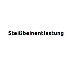 Steißbeinentlastung - Patientin - Patient