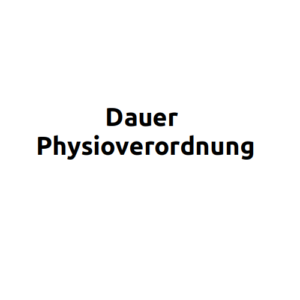 Dauer Physioverordnung - Patientin - Patient