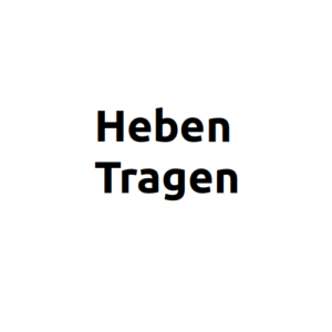 Heben - Tragen - Patientin - Patient